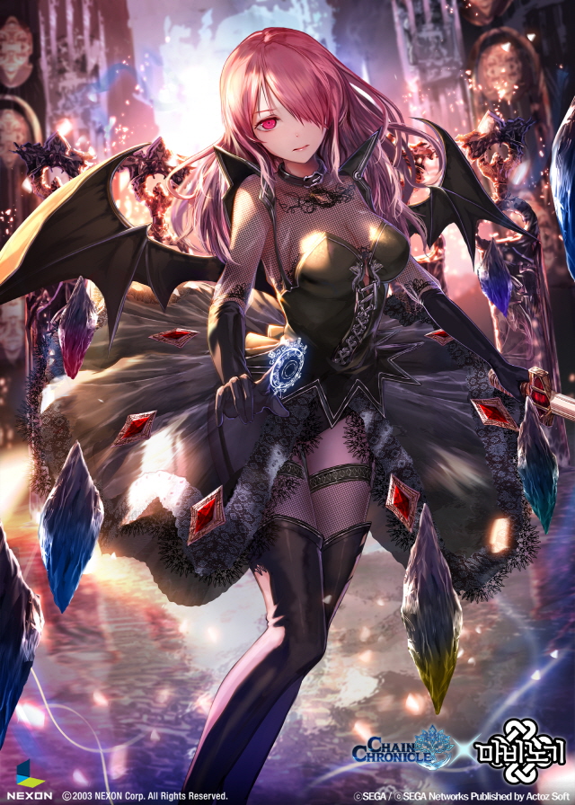 Anime girl with powers