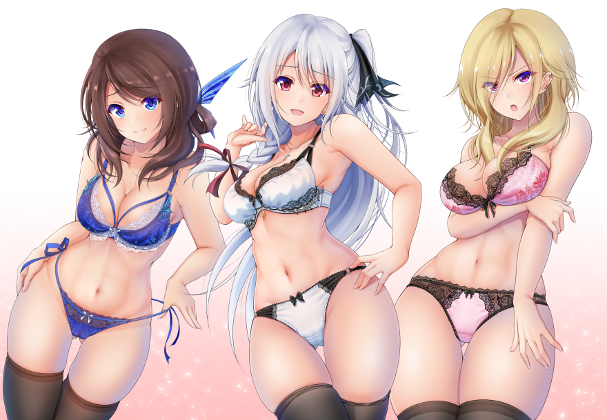 Anime bra and panties
