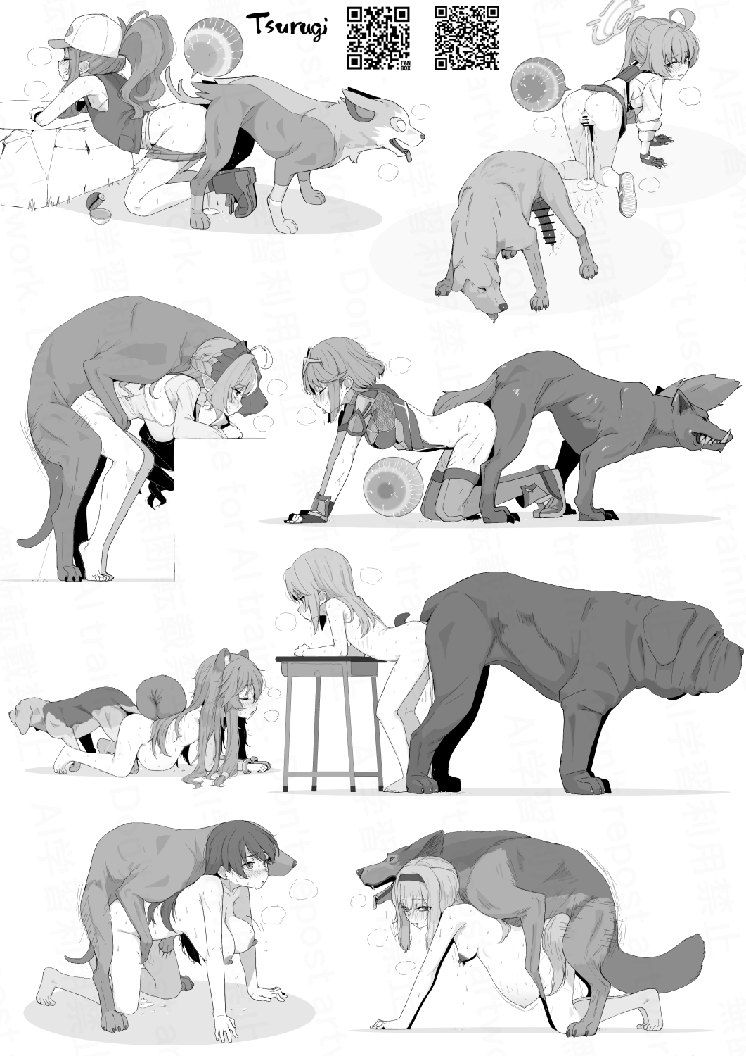 6+girls all_fours animal_ears animal_penis arato_nagi bar_censor baseball_cap bent_over bestiality blue_archive blush boltund bottomless breasts censored closed_eyes commentary_request cum cum_in_pussy cum_pool cumdrip dog_penis fertilization flat_chest gen_8_pokemon greyscale hat highres hilda_(pokemon) hoshino_(blue_archive) idolmaster idolmaster_cinderella_girls knotting large_breasts loli long_hair looking_back monochrome multiple_girls nijisanji nintendo open_mouth ovum paid_reward_available penis poke_ball pokemon pokemon_bw ponytail pregnant pussy pyra_(xenoblade) raccoon_ears raccoon_girl raccoon_tail raphtalia raphtalia_(young) ruri_no_houseki shioriha_ruri shirt sperm_cell standing sweat tail tate_no_yuusha_no_nariagari thighhighs tongue tongue_out tsurugi_(the_horizon) virtual_youtuber vivian_banshee xenoblade_chronicles_(series) xenoblade_chronicles_2 yuuki_haru zenless_zone_zero