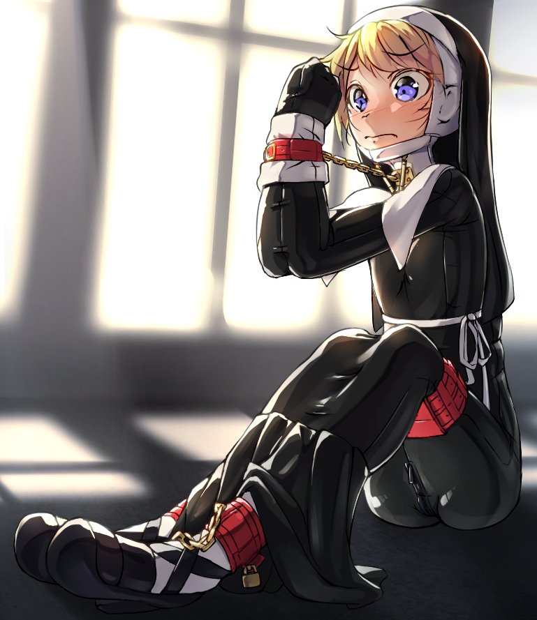 Anime latex bondage