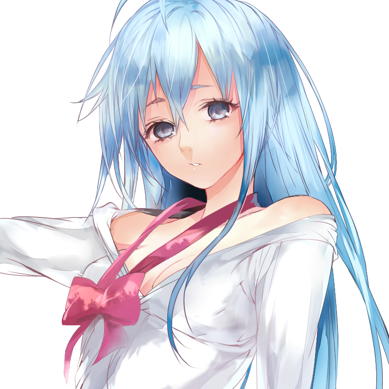 Anime girls blue hair