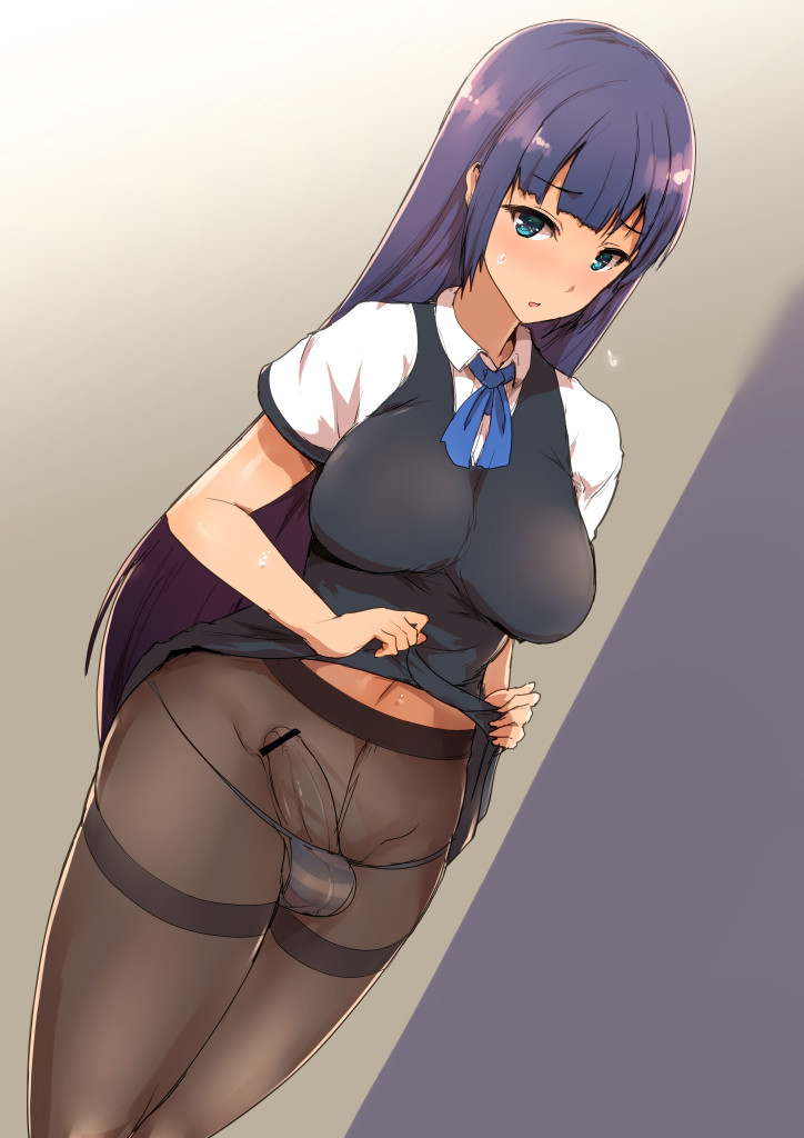Housewife pantyhose anime crossdresser