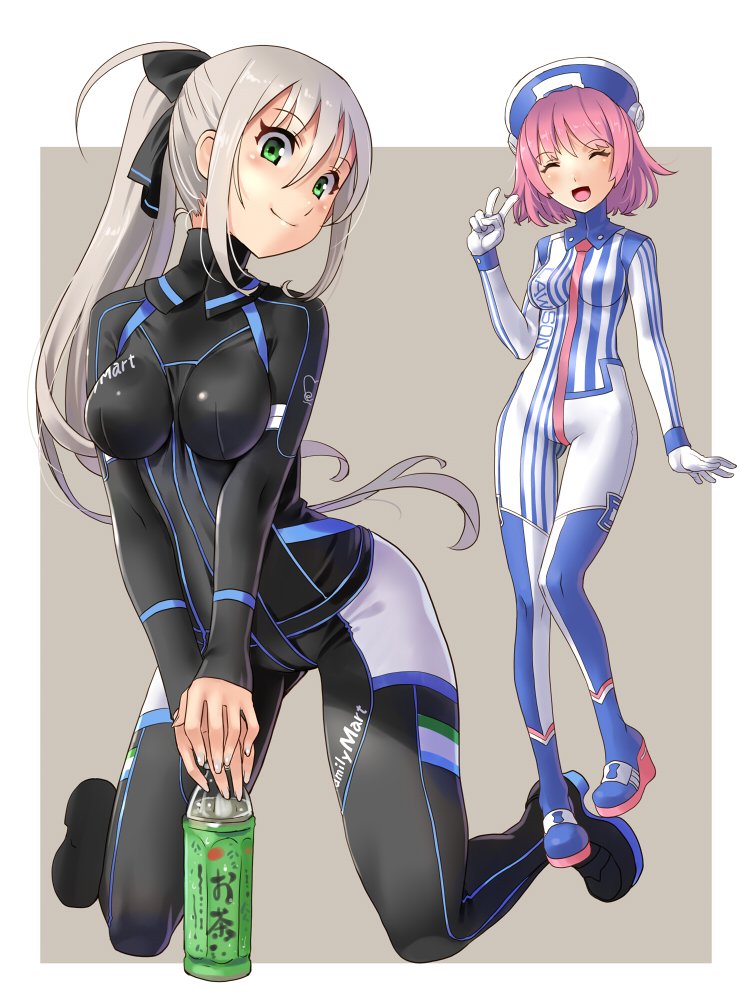 Anime character with pink hair
