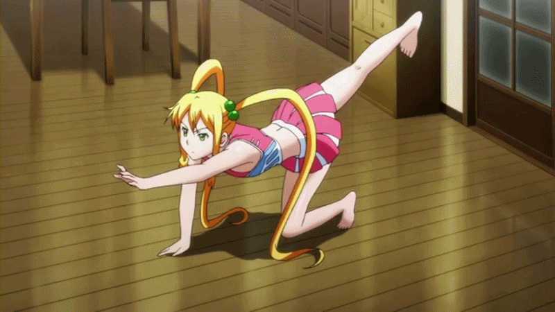 Anime exercise gif
