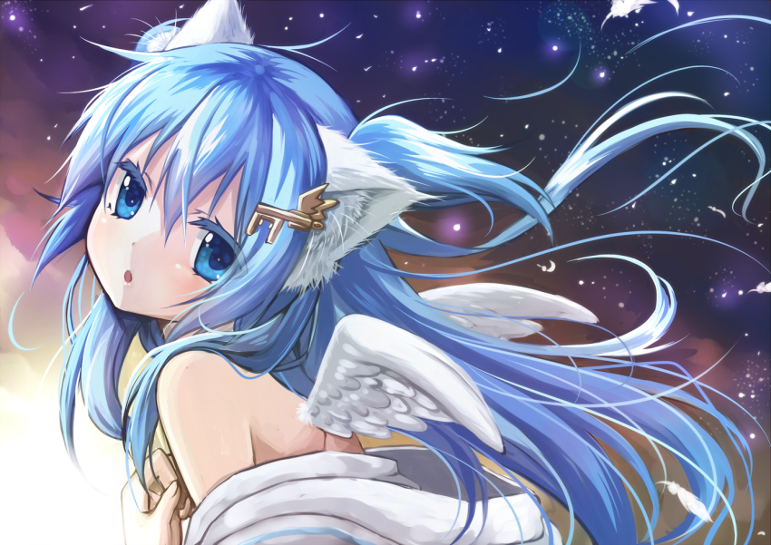 Anime girls blue hair