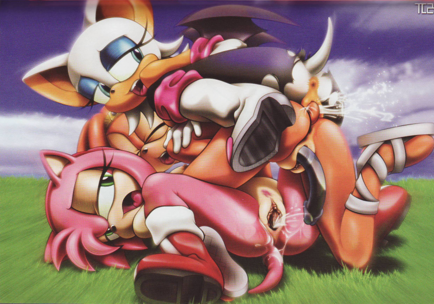 Amy hentai rouge sonic