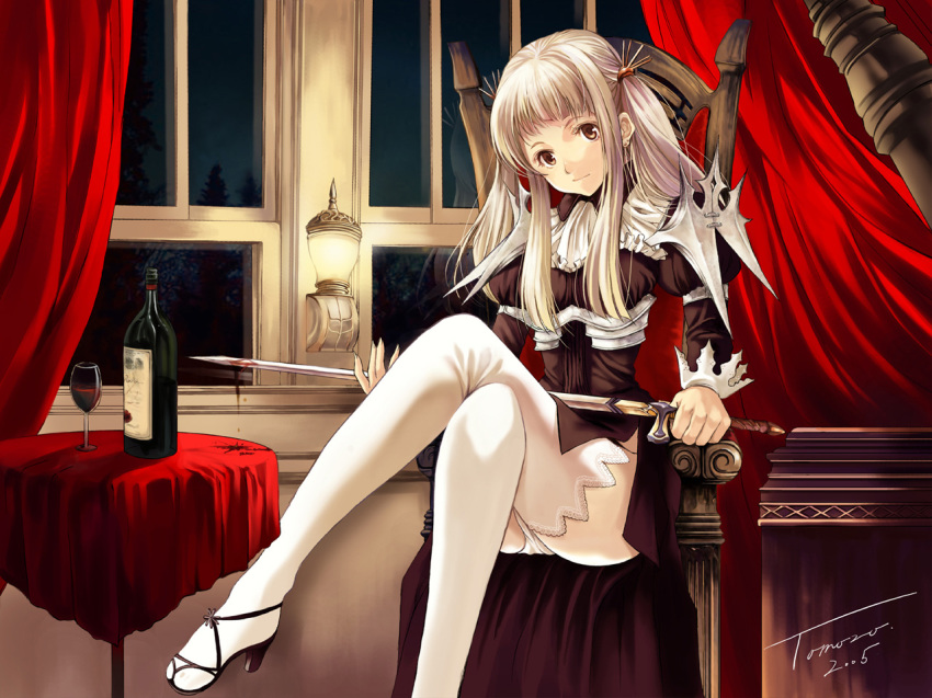 Anime girl high heels