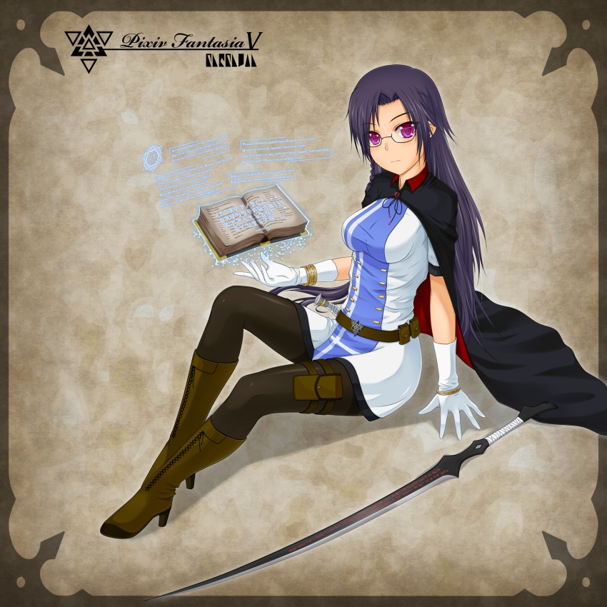 Raven haired anime girl