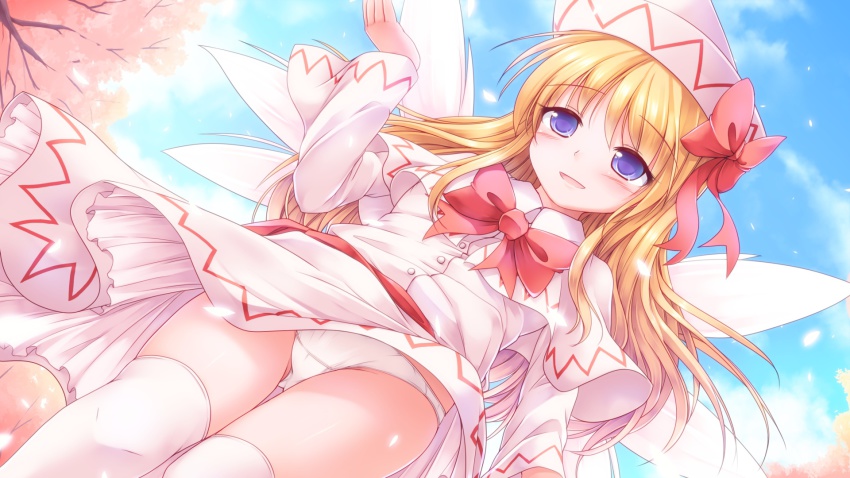 Anime girls blonde hair blue eyes