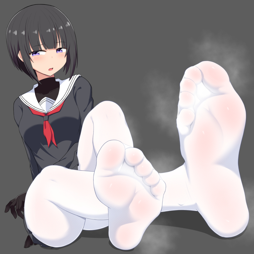 Anime feet pov