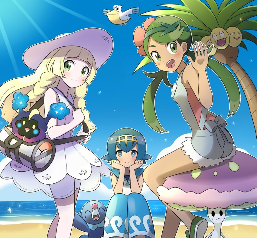 Lillie sun and moon anime
