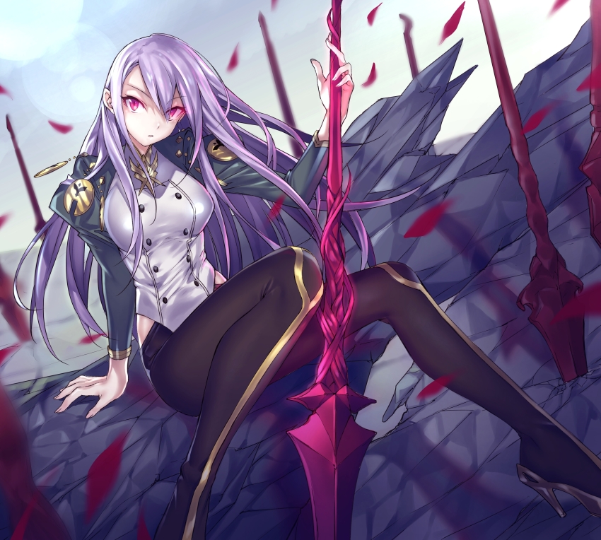 Anime girl with powers