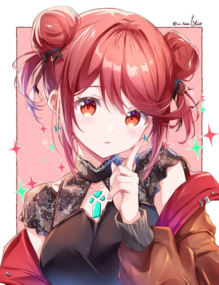 1girl alternate_costume pyra_(xenoblade) red_eyes red_hair solo ui_frara xenoblade_chronicles_(series) xenoblade_chronicles_2