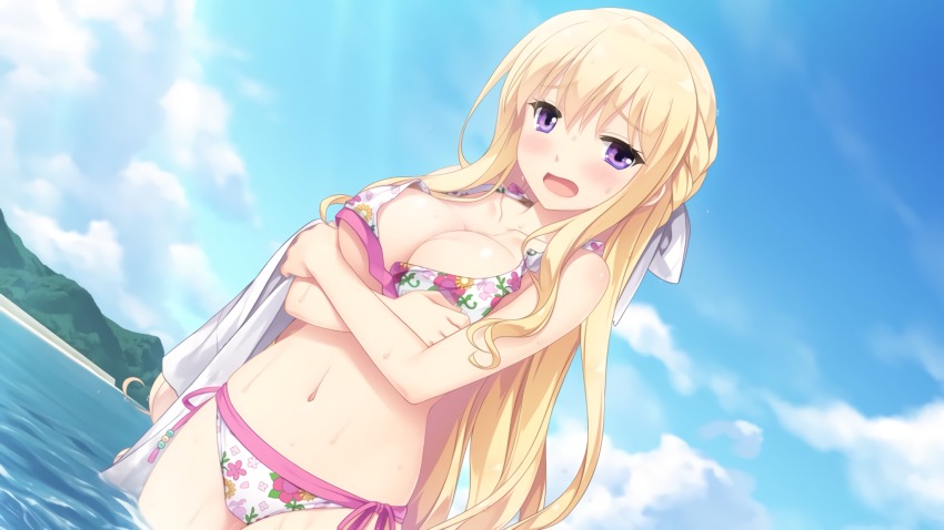 Anime babe bikini wallpaper