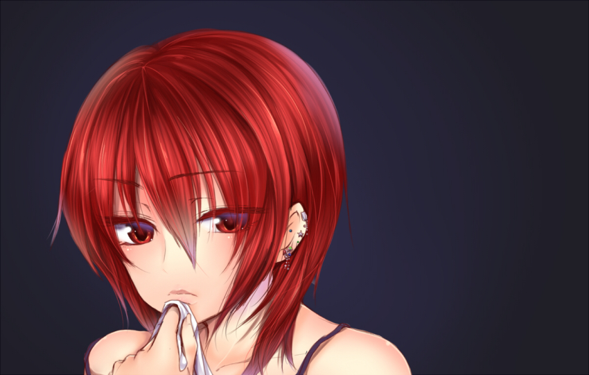 Anime characters with short red hair