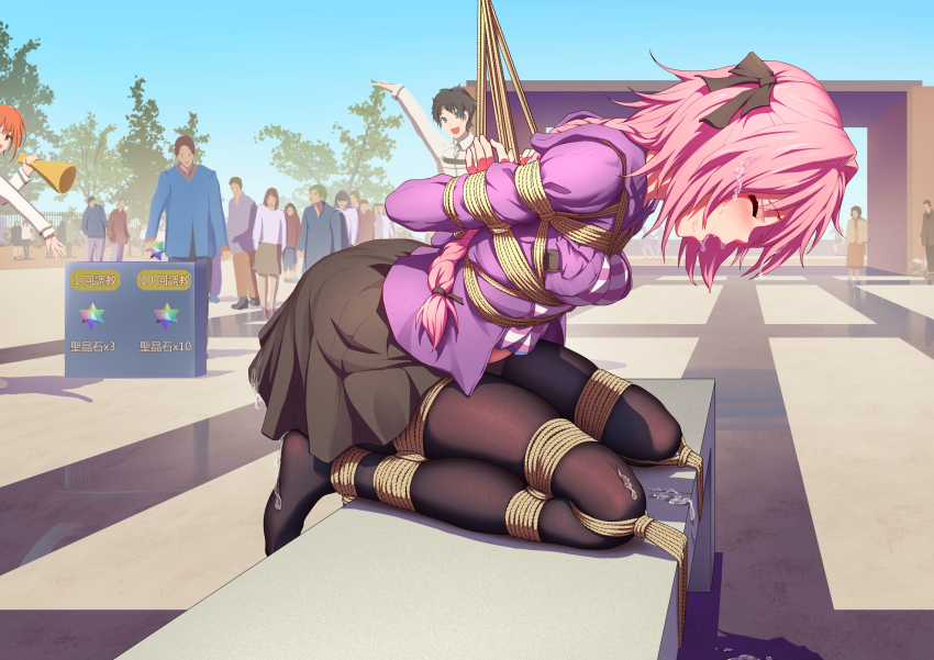 Anime trap bondage