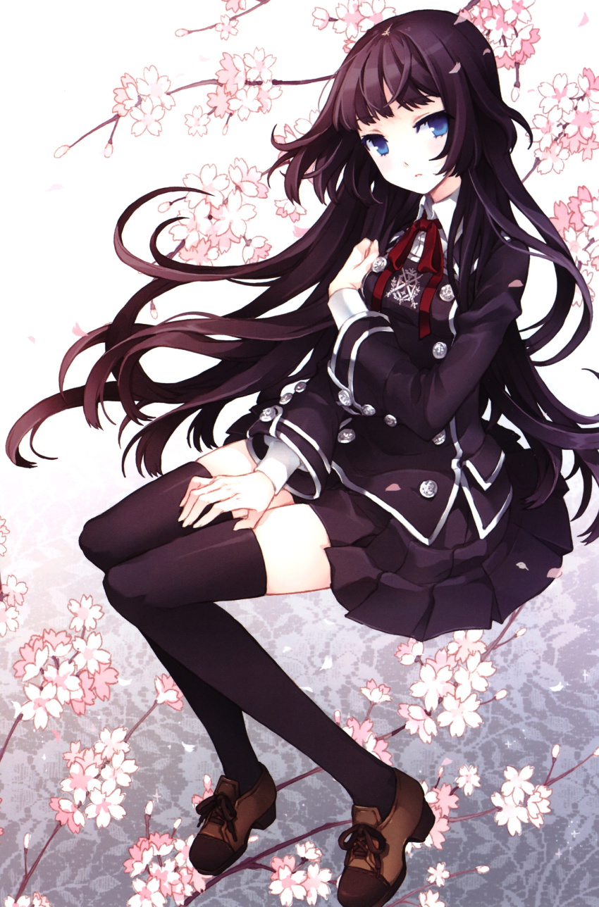 Anime girls with black hair — photo 2