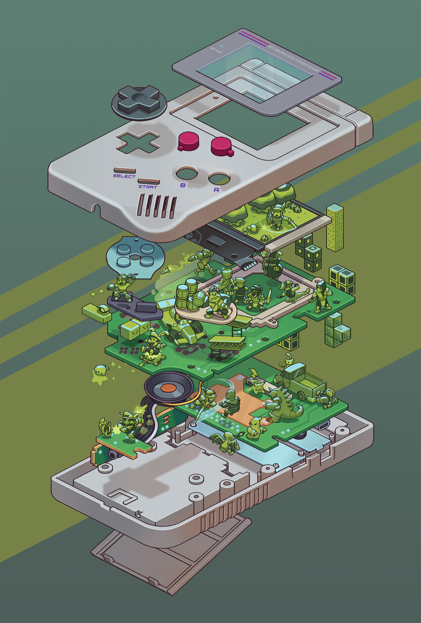 arm_cannon armor attack barrel battle car character_request copyright_request donkey_kong donkey_kong_(series) exploded_diagram f-1_race_(game) facial_hair firing floating flying_kick foot_clan formula_one formula_racer full_armor game_boy game_boy_(original) gargoyle gen_1_pokemon ghost handheld_game_console hanging hat highres holding holding_shield holding_sword holding_weapon jumping kicking kirby kirby's_dream_land kirby_(series) kneeling legendary_pokemon leonardo_(tmnt) link looking_at_another makaimura mario mario_(series) mask mega_man_(character) mega_man_(classic) mega_man_(series) metroid metroid:_samus_returns mew_(pokemon) mortal_kombat_(series) motherboard motor_vehicle mustache mythical_pokemon nintendo overalls pierre_roussel pikachu pokemon pokemon_rgby power_armor power_suit_(metroid) race_vehicle racecar red_(pokemon) rhydon running samus_aran shield sonya_blade standing sub-zero super_mario_land_2 sword teenage_mutant_ninja_turtles tetris the_legend_of_zelda the_legend_of_zelda:_link's_awakening varia_suit w wario wario_land weapon