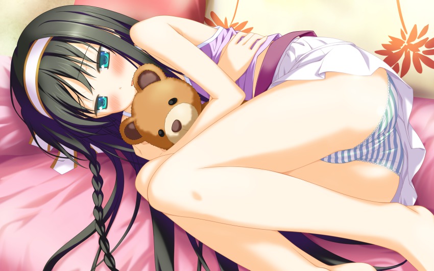 Anime girls getting naked
