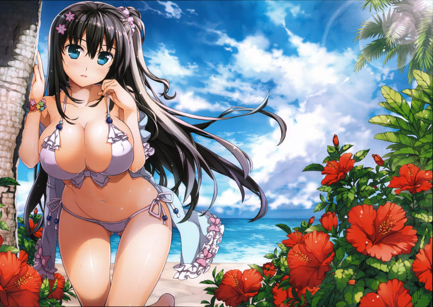Anime girls bikini nipples