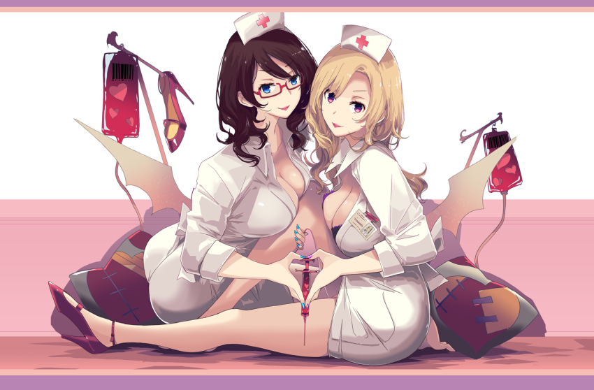 Anime lingerie doctor shared