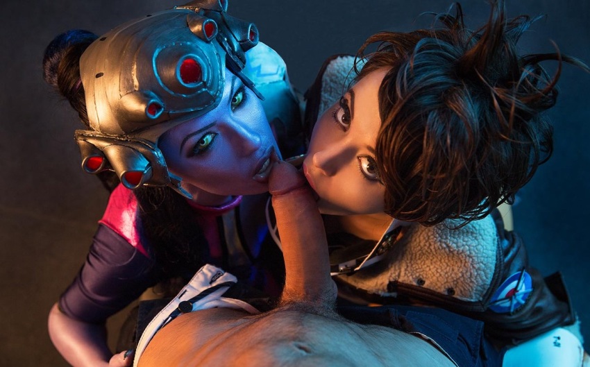 Overwatch cosplay porno