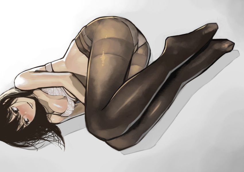 Classic anime pantyhose young
