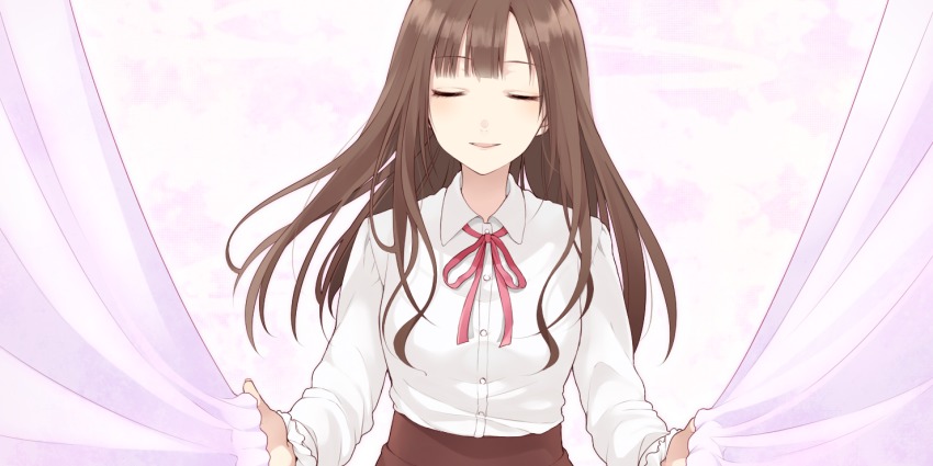 Cute anime long hair shared