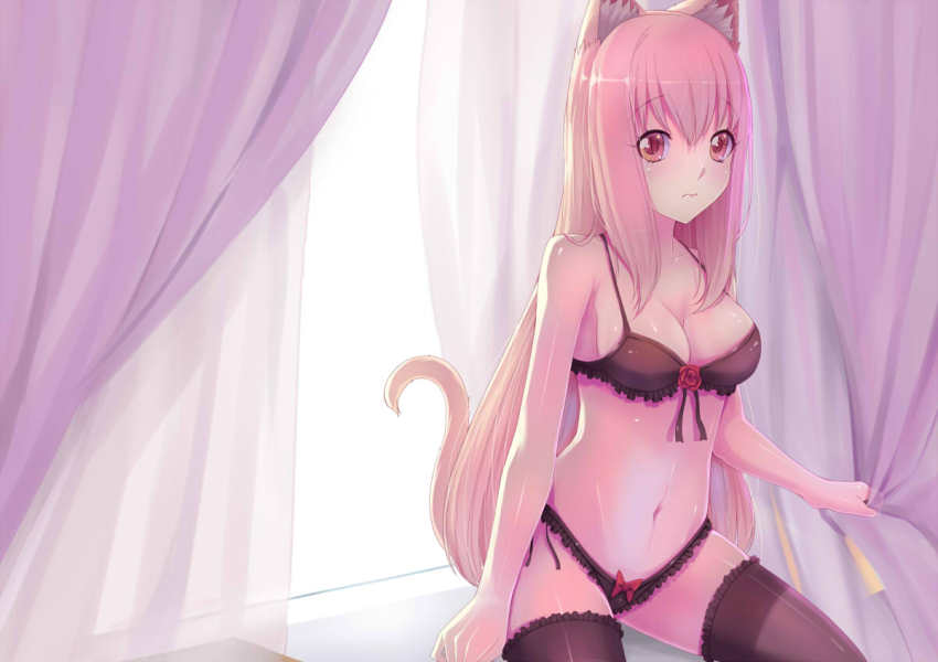 Anime girls in lingerie