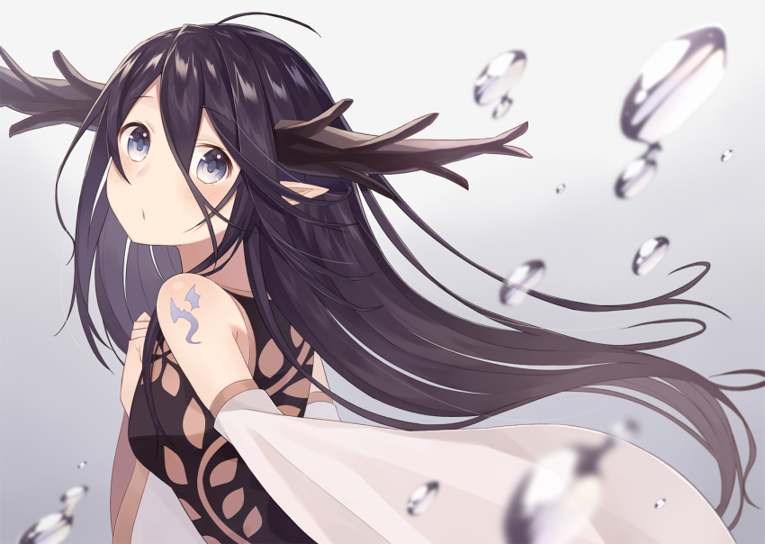 Anime female long hair