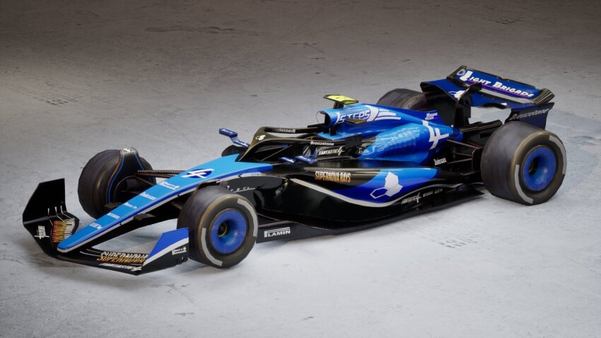 3d car commentary copyright_name crossover english_commentary english_text fantastic_four formula_one formula_racer marvel motor_vehicle no_humans race_vehicle racecar spoiler_(automobile) underscorecip