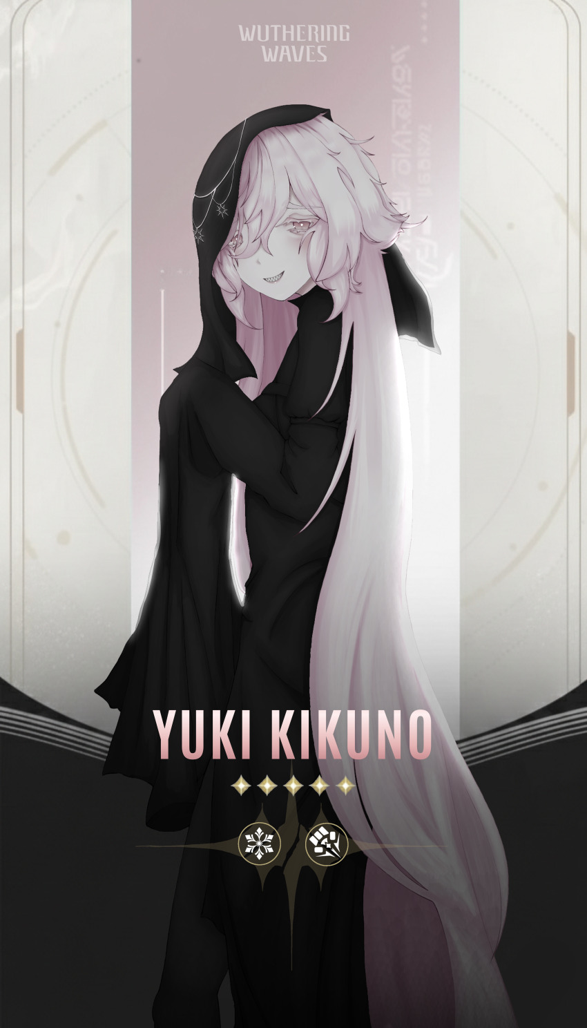 1girl absurdres highres logo non-web_source original self-upload solo tagme wuthering_waves yuki_kikuno