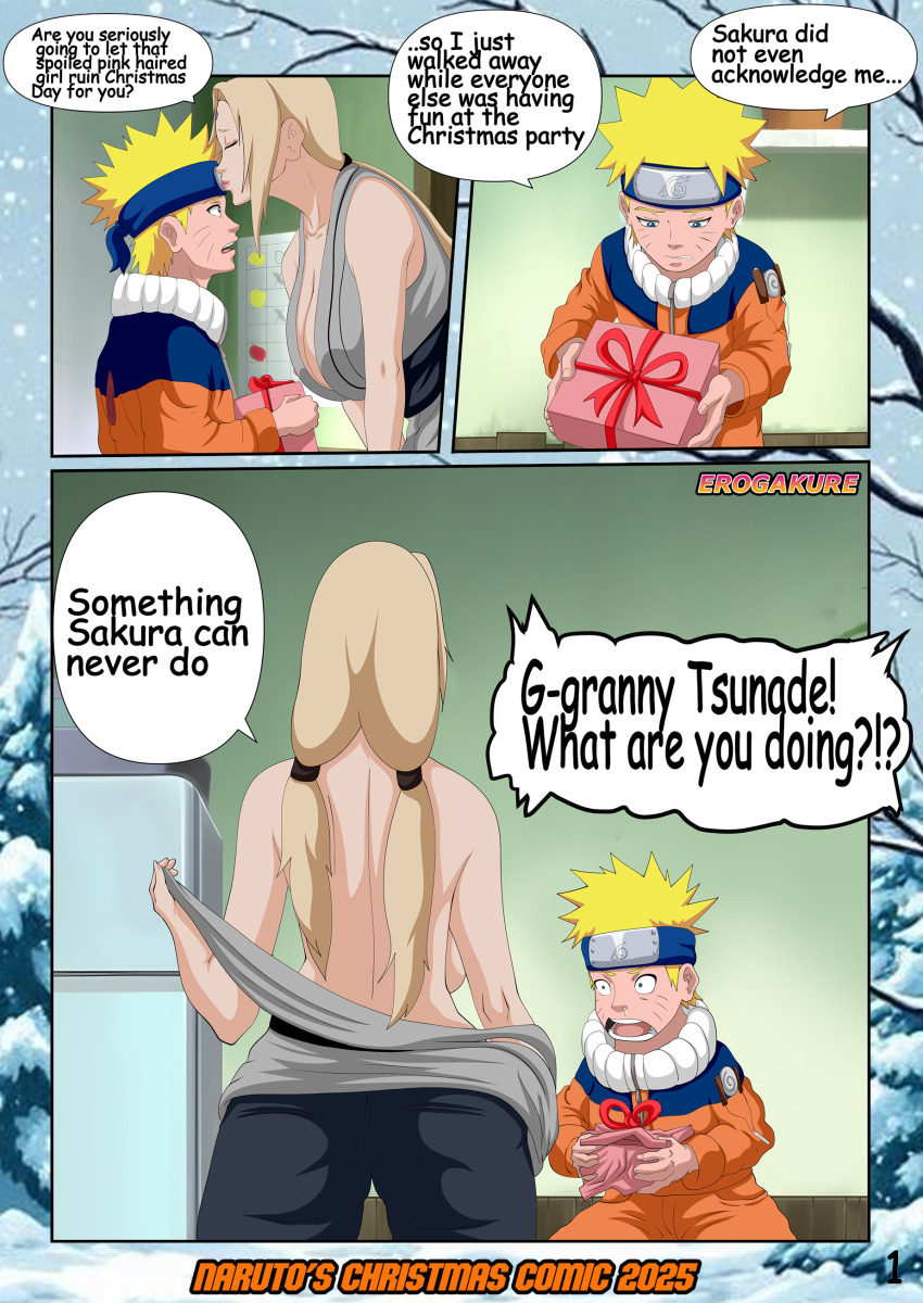 1boy 1girl absurdres age_difference cougar cougar_milf erogakure highres kiss kissing_forehead naruto naruto_(classic) naruto_(series) sad talking tsunade_(naruto) undressing uzumaki_naruto