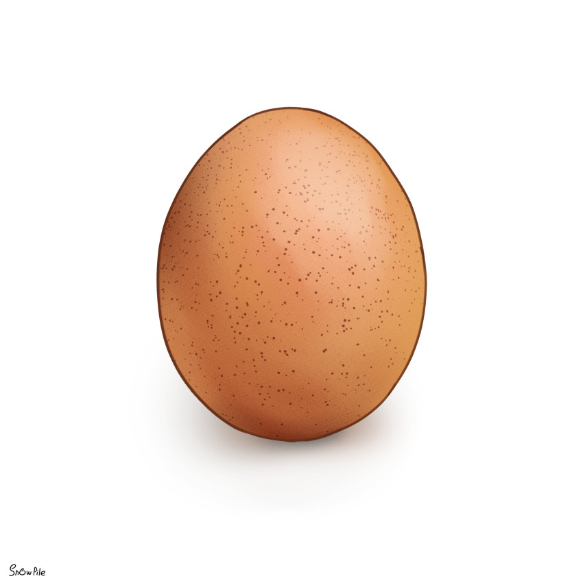 absurdres artist_name commentary egg english_commentary food food_focus highres no_humans object_focus original pileofsnow signature simple_background tagme white_background