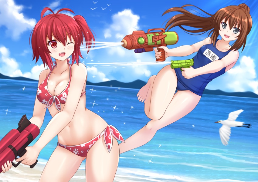 Anime babe bikini wallpaper