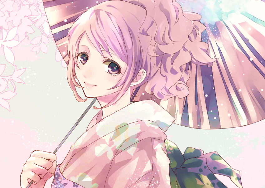 Anime with pink haired girl