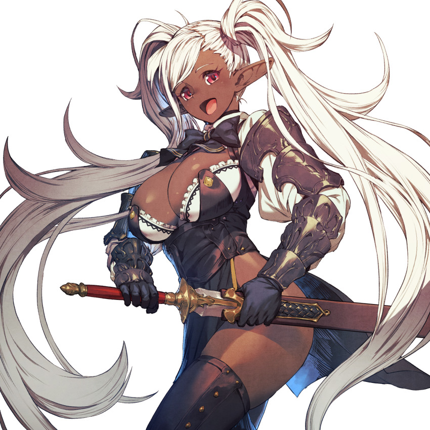 Dark skinned anime character