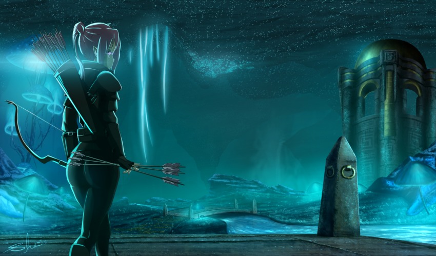 The elder scrolls anime