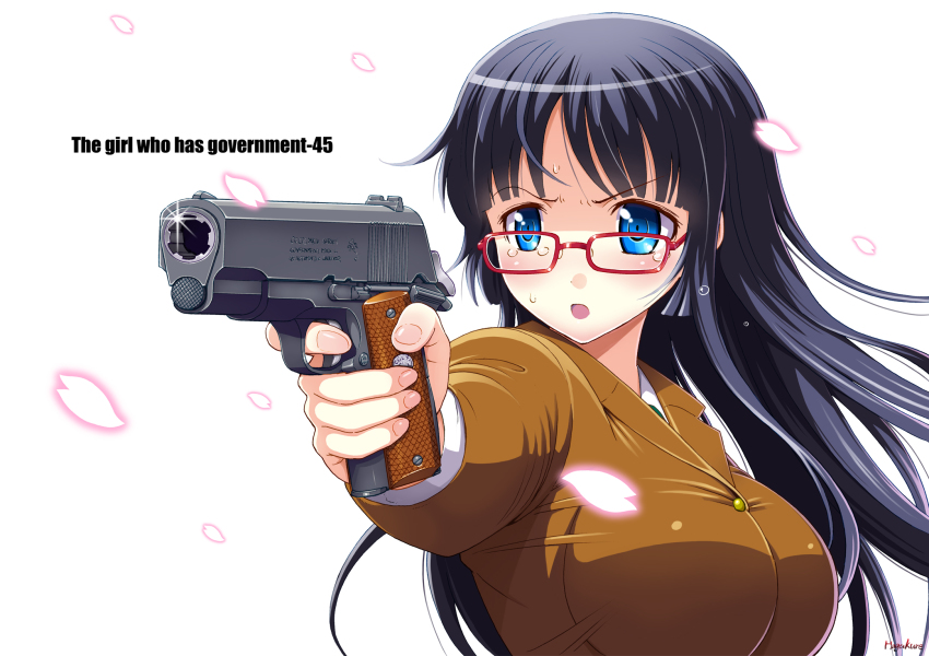 Anime girl with gun meme