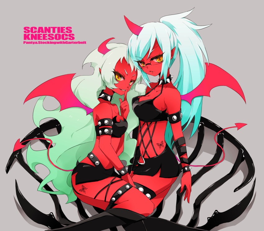 Scanty and kneesocks anime