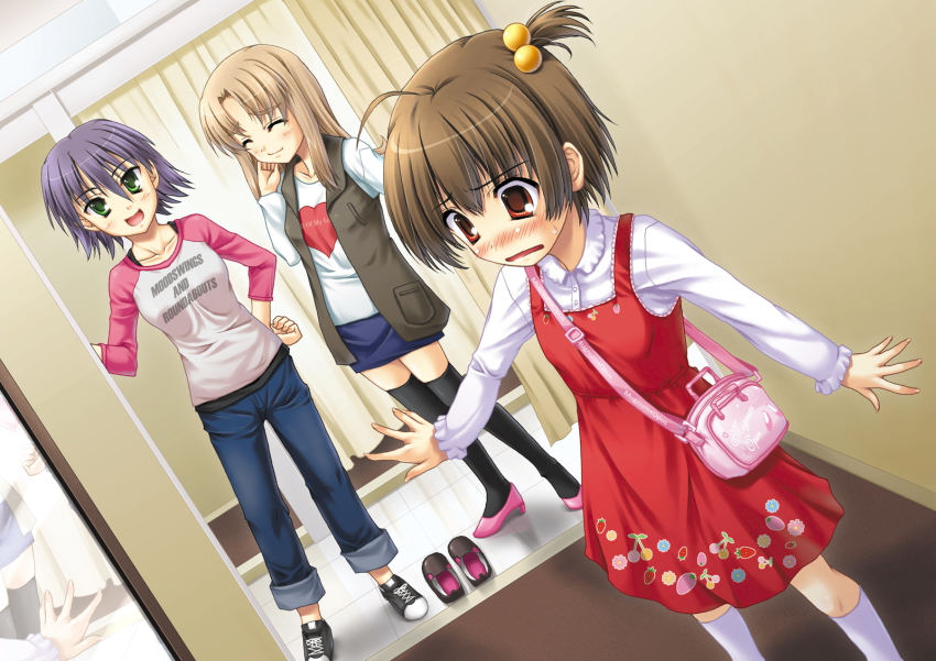 Anime with boy in all girl school