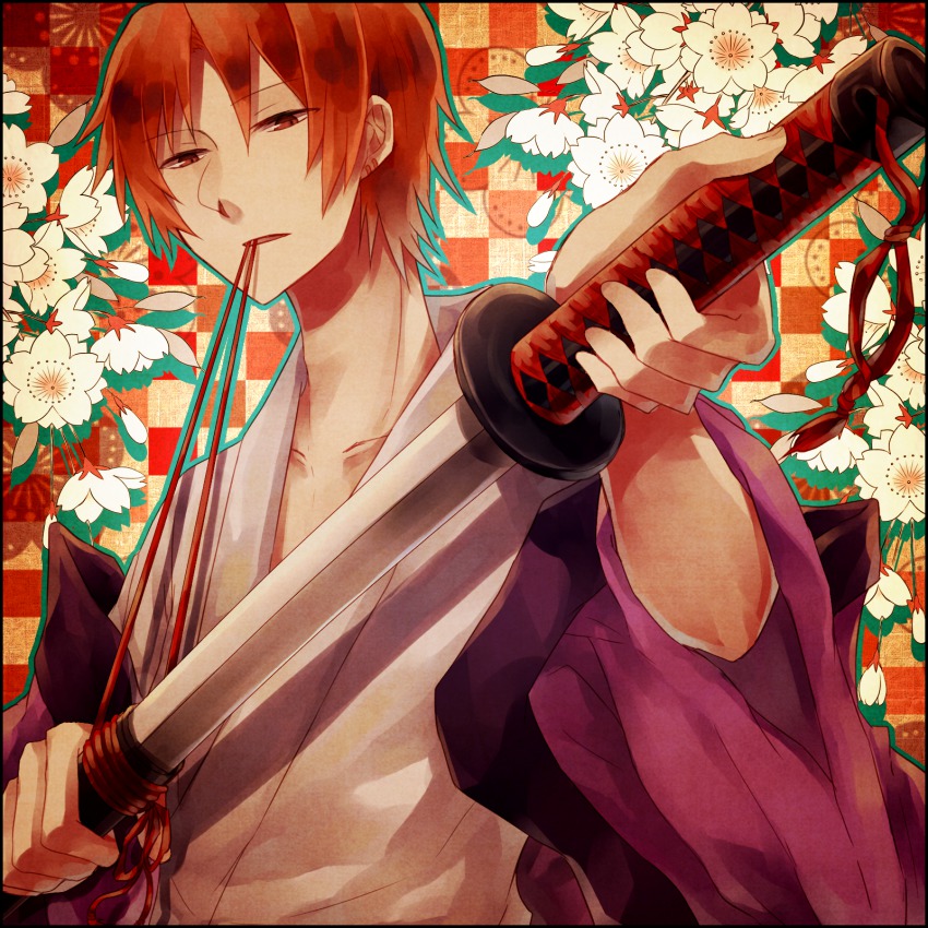 Anime redhead male