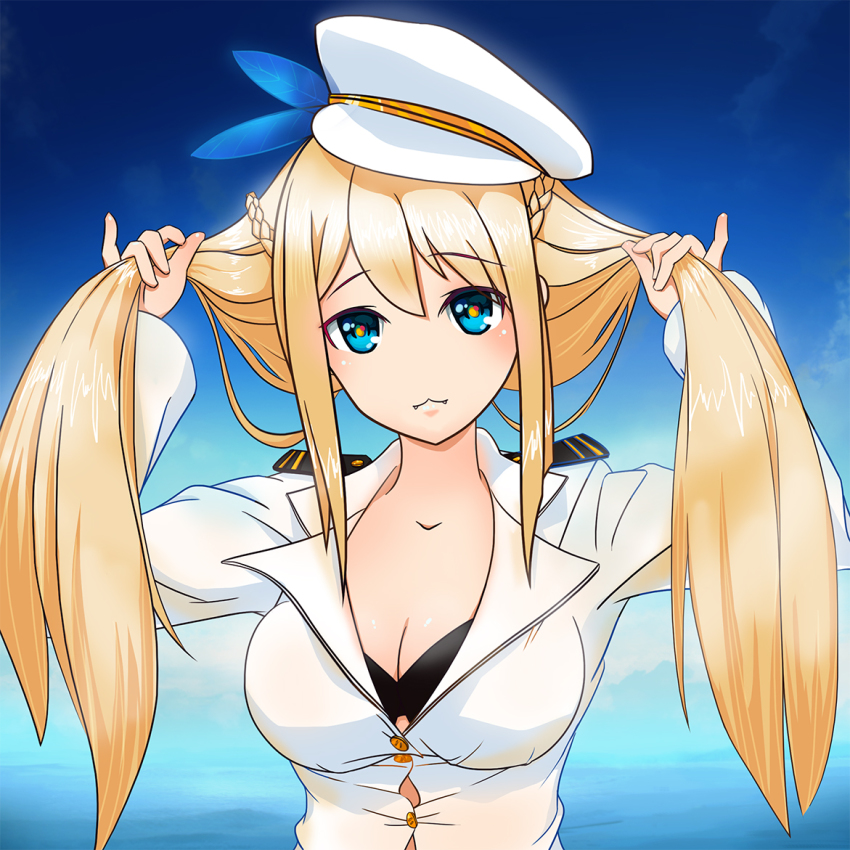 Anime blonde female