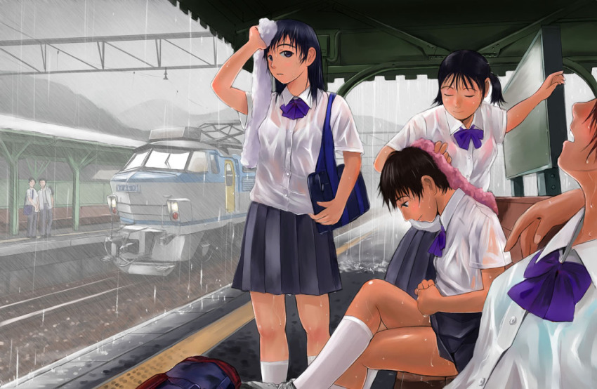 Anime with boy in all girl school
