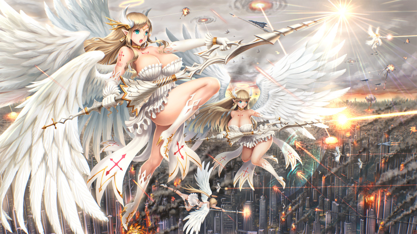 Anime with angels and demons