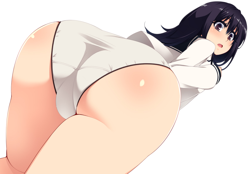 Virgin anime butt panties
