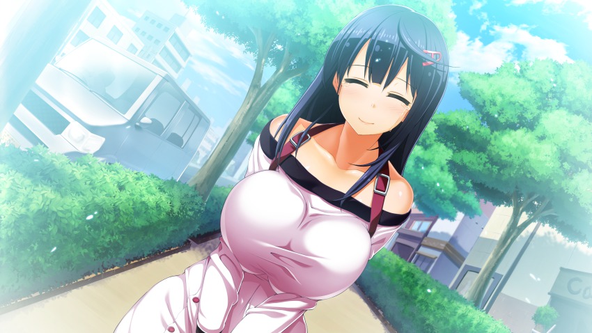 Huge anime girl