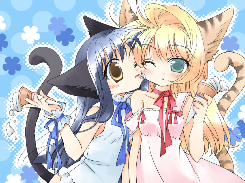 Anime girl cat ears