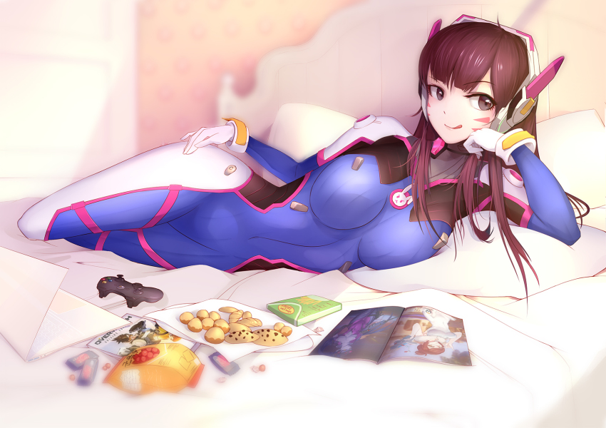 D va overwatch anime