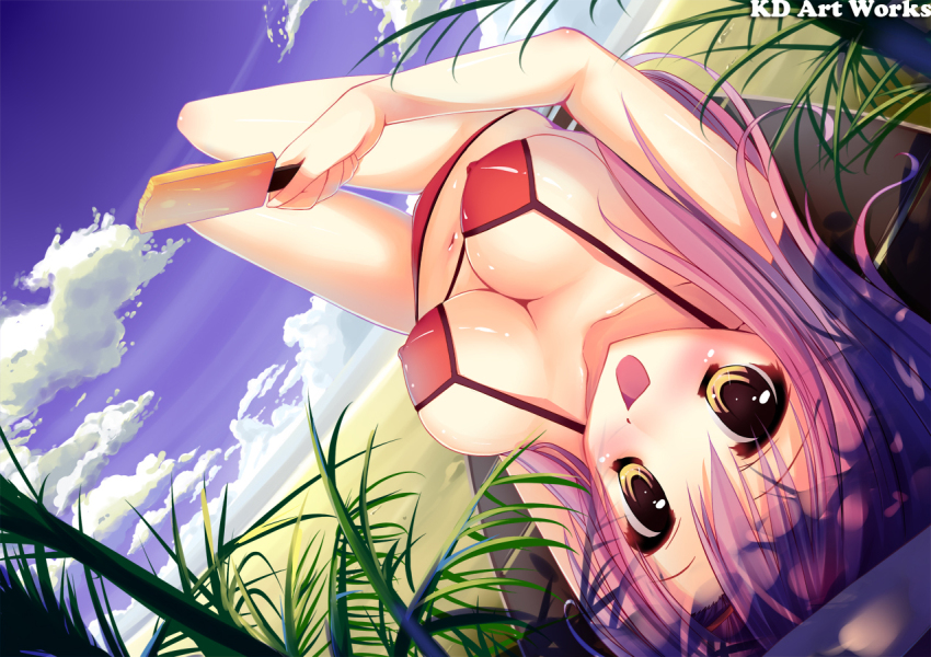 Anime girls bikini nipples